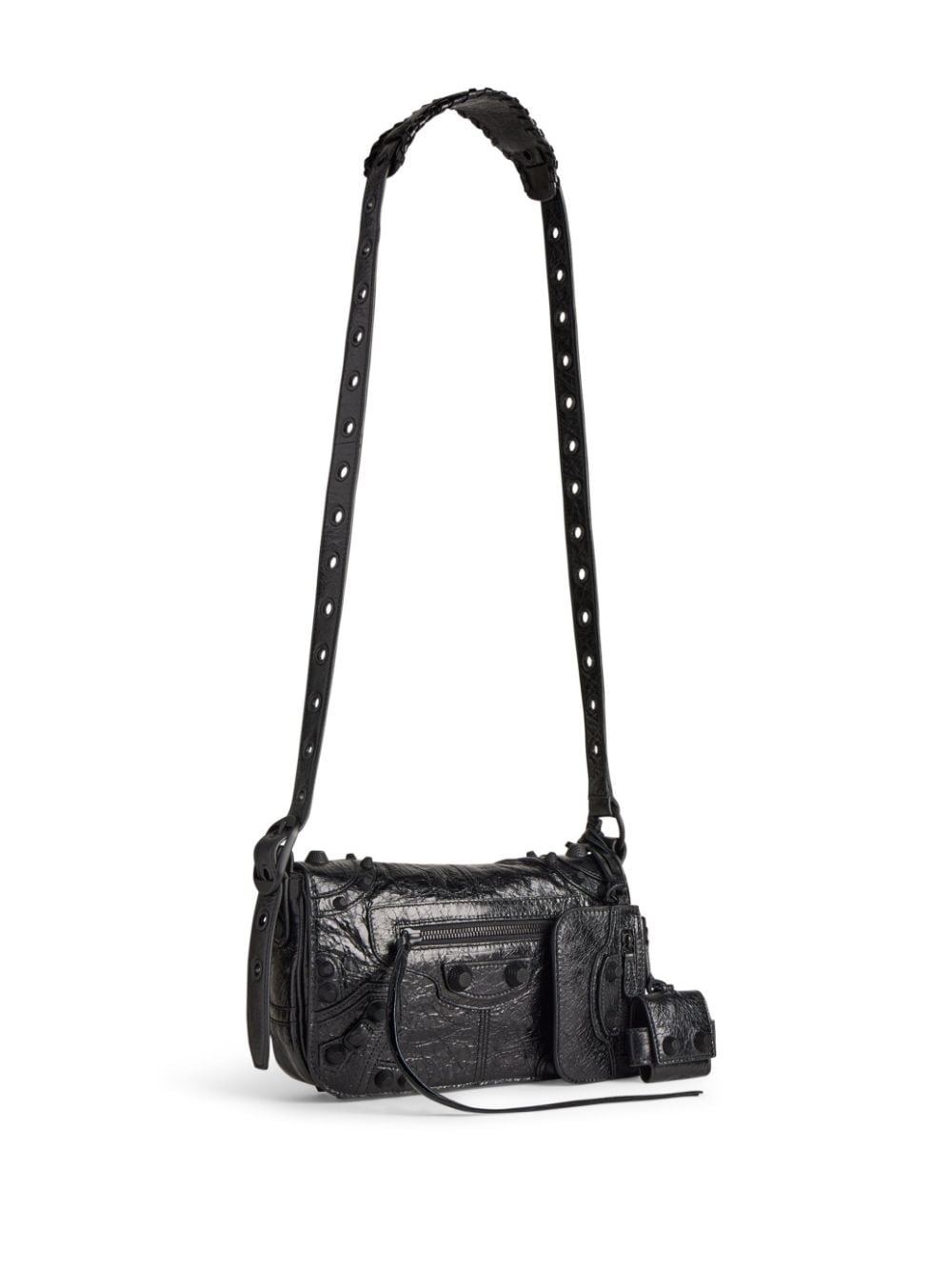 Ba*len*cia*ga le cagole leather tote bag