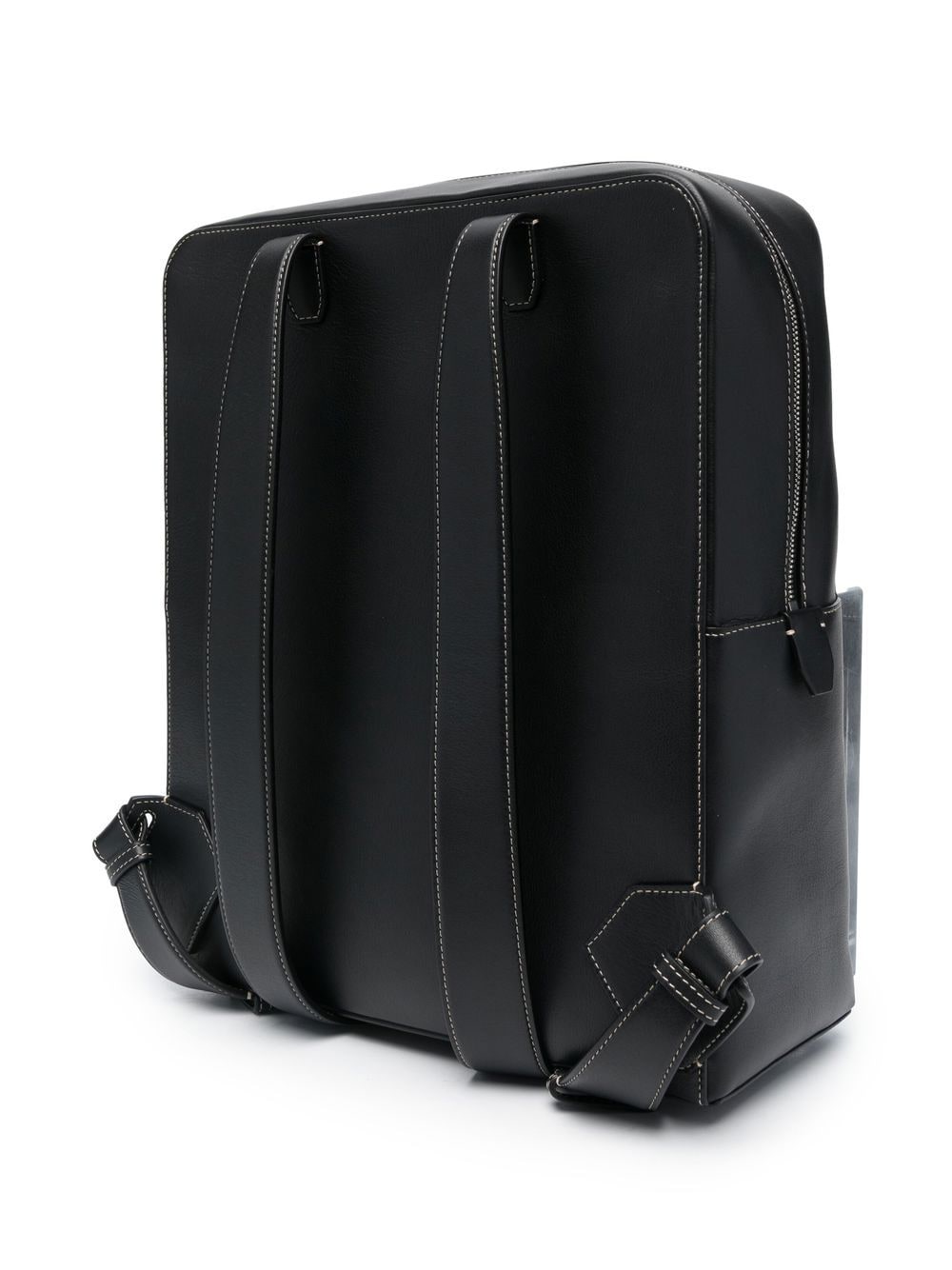 Alexander McQueen signature-handle leather backpack