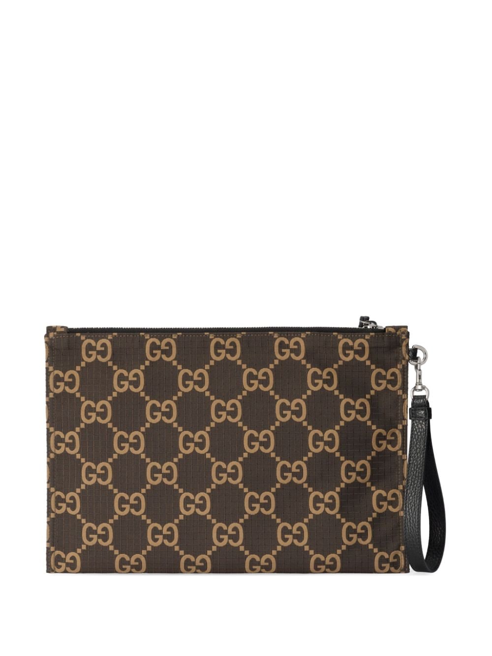G*u*i gg recycled polyester clutch
