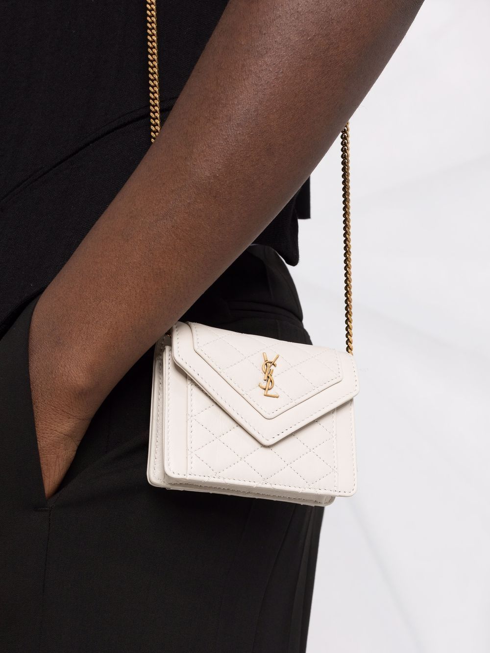 Saint Laurent Gaby micro quilted bag