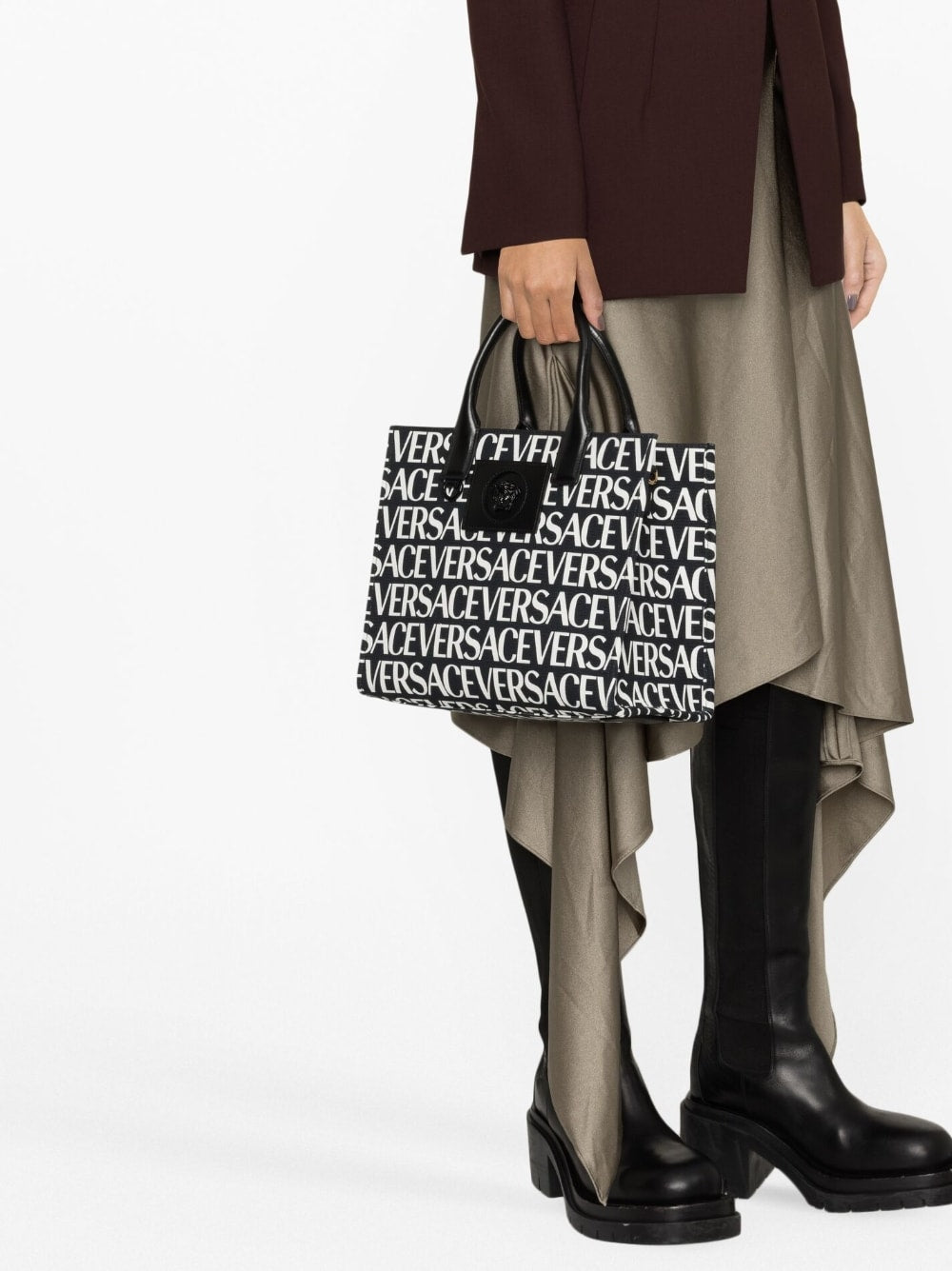 Versace small Versace Allover tote bag