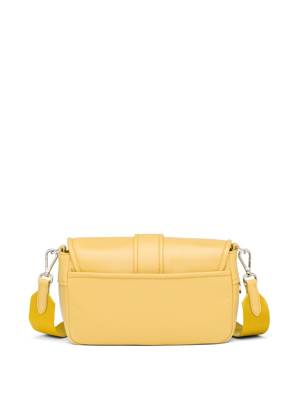 Pra*a buckle-detail leather bag