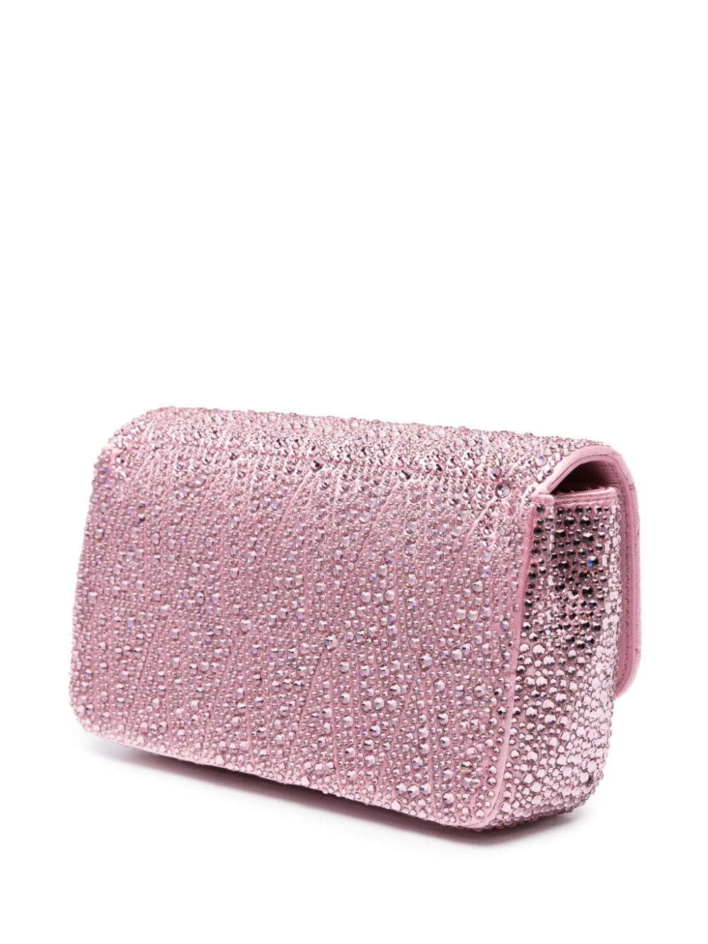 Versace Virtus rhinestone-embellished shoulder bag