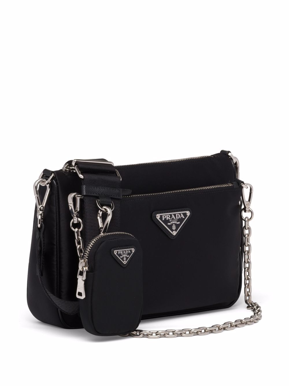 Pra*a re-nylon shoulder bag