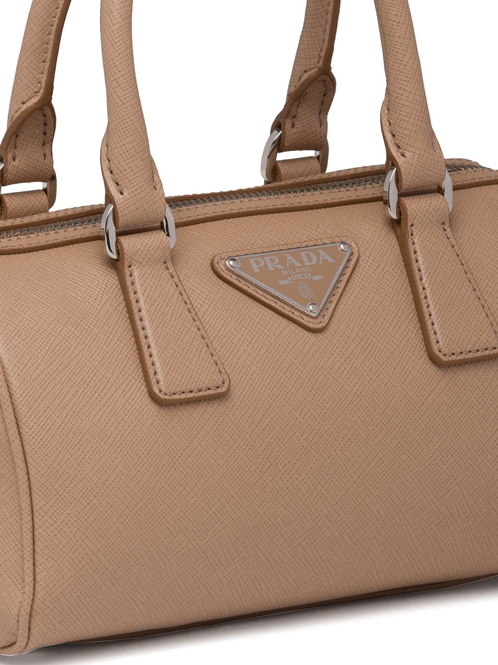 Pra*a mini saffiano leather bag