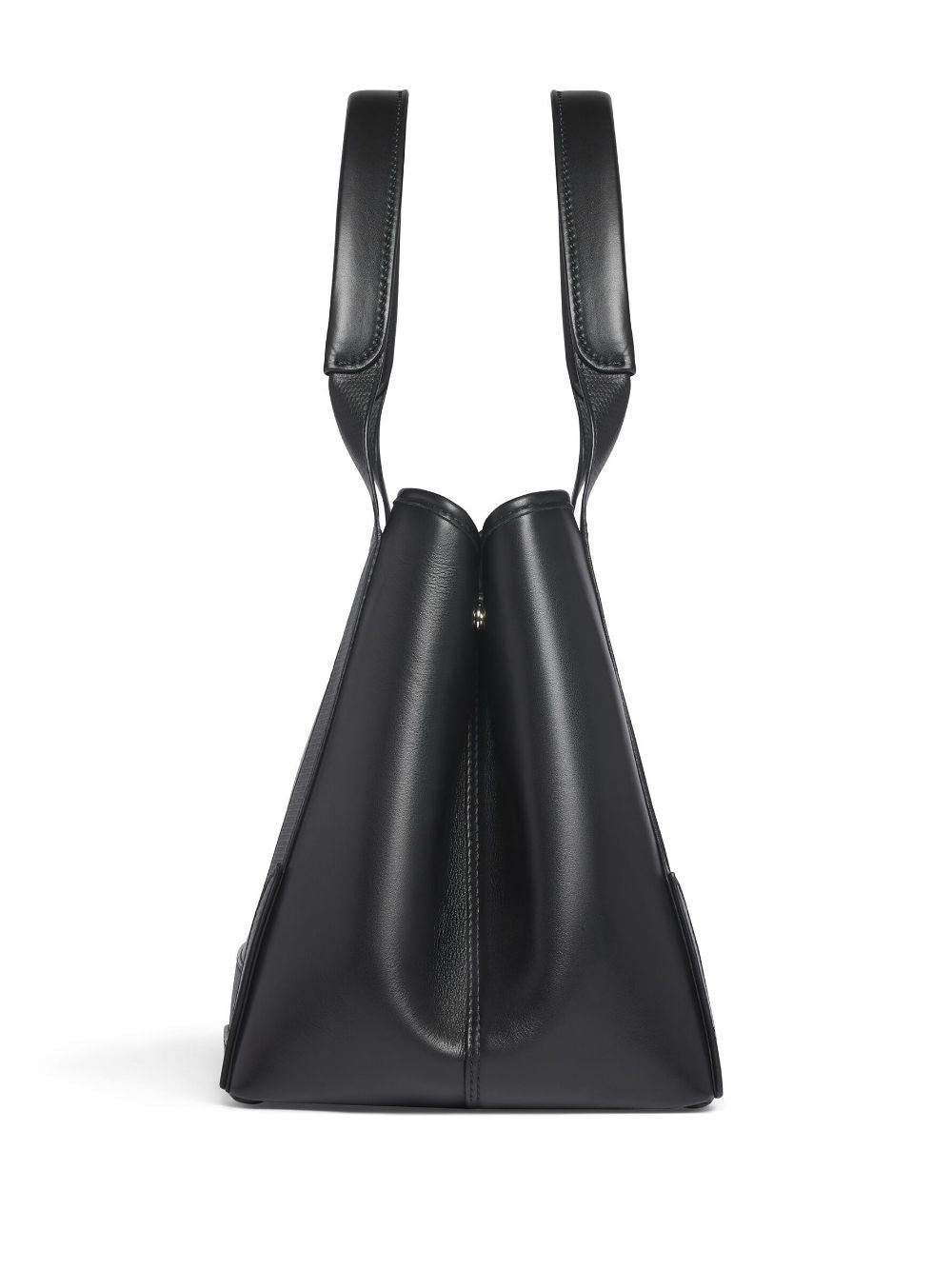 Ba*len*cia*ga debossed-logo leather tote bag