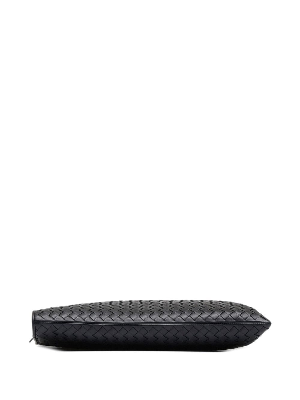 Bo*te*ga ve*ne*ta   intrecciato zipped clutch