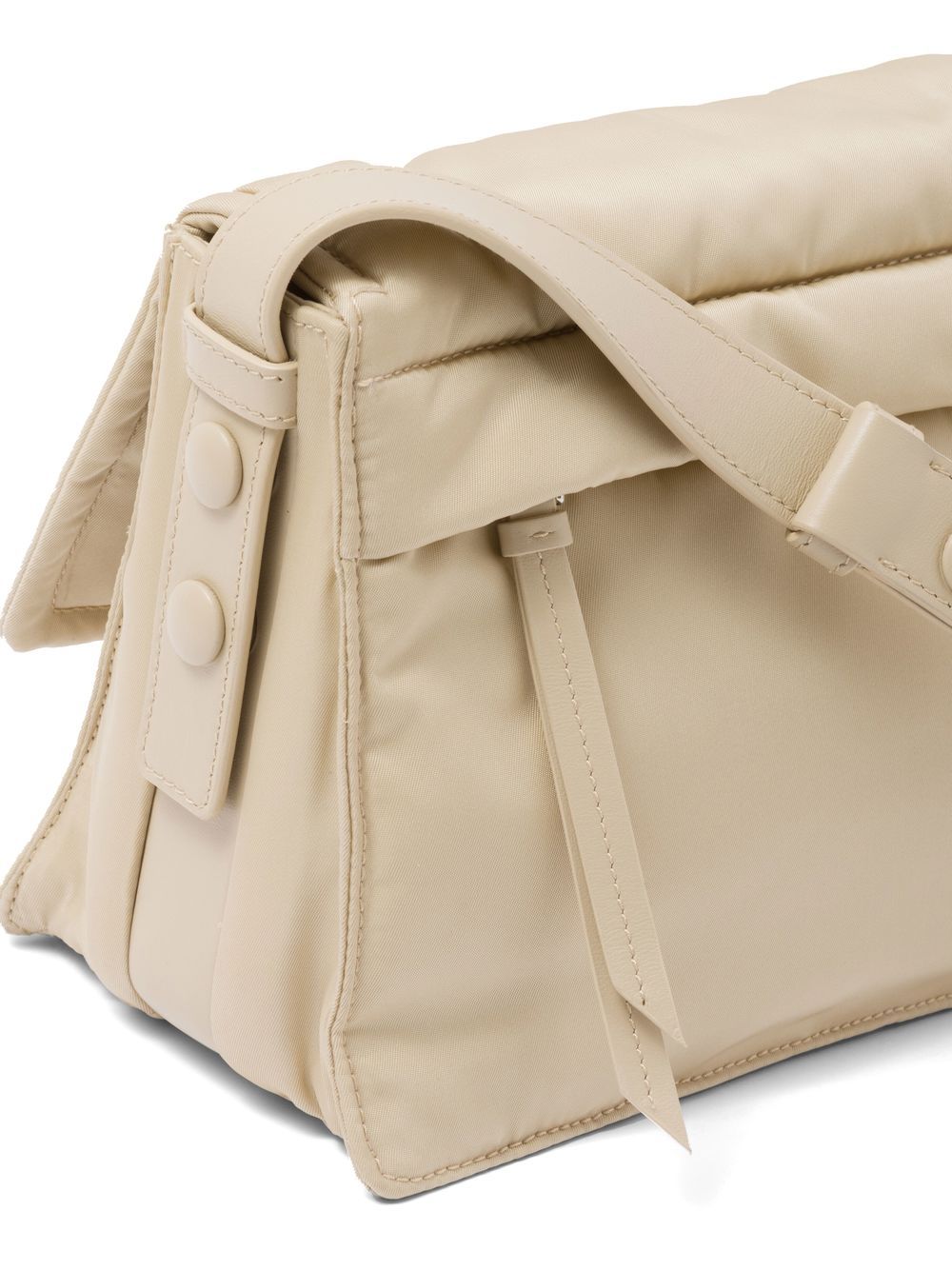 Pra*a small padded re-nylon shoulder bag