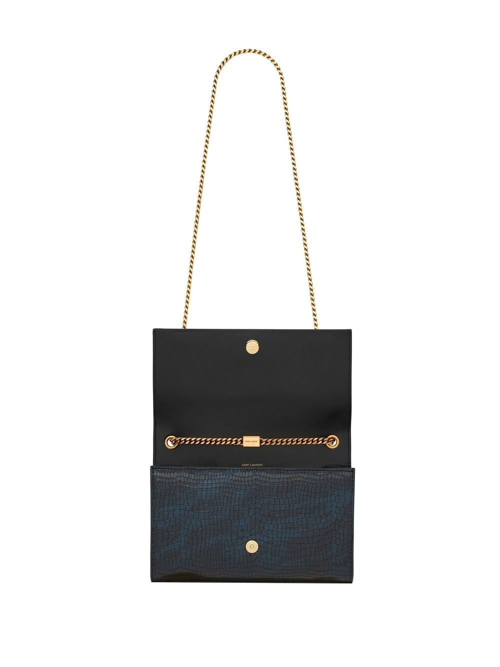 Saint Laurent embossed-effect chain-link bag