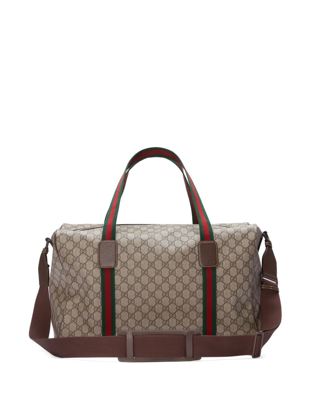 g*u*i large gg S*p*e canvas duffle bag