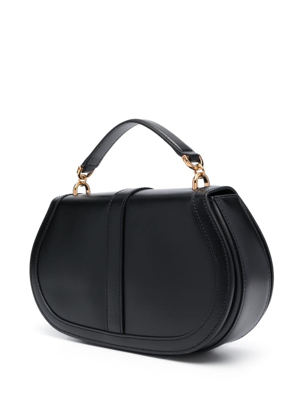 Versace Greca Goddess leather shoulder bag