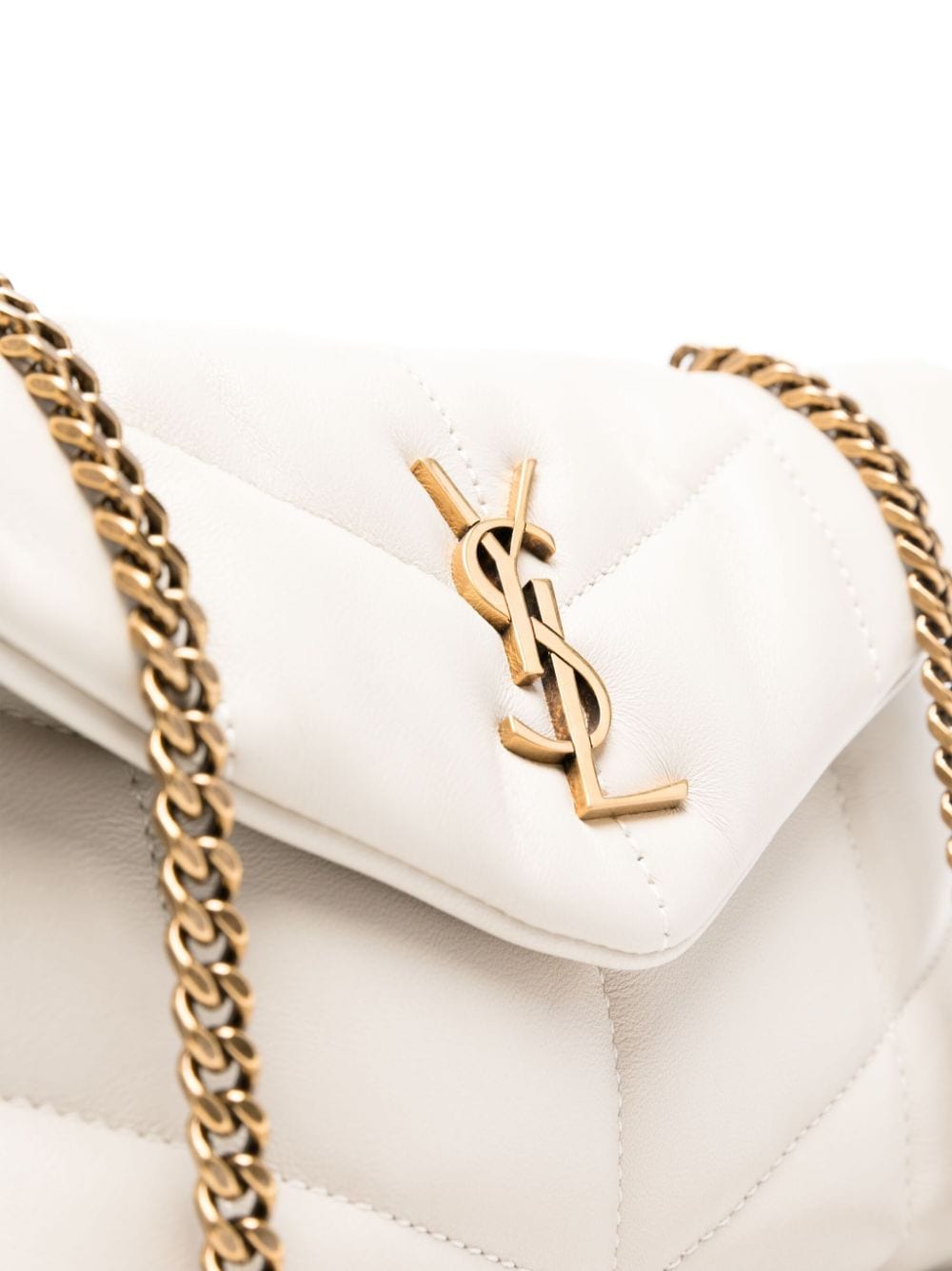 Saint Laurent Puffer Toy quilted mini bag