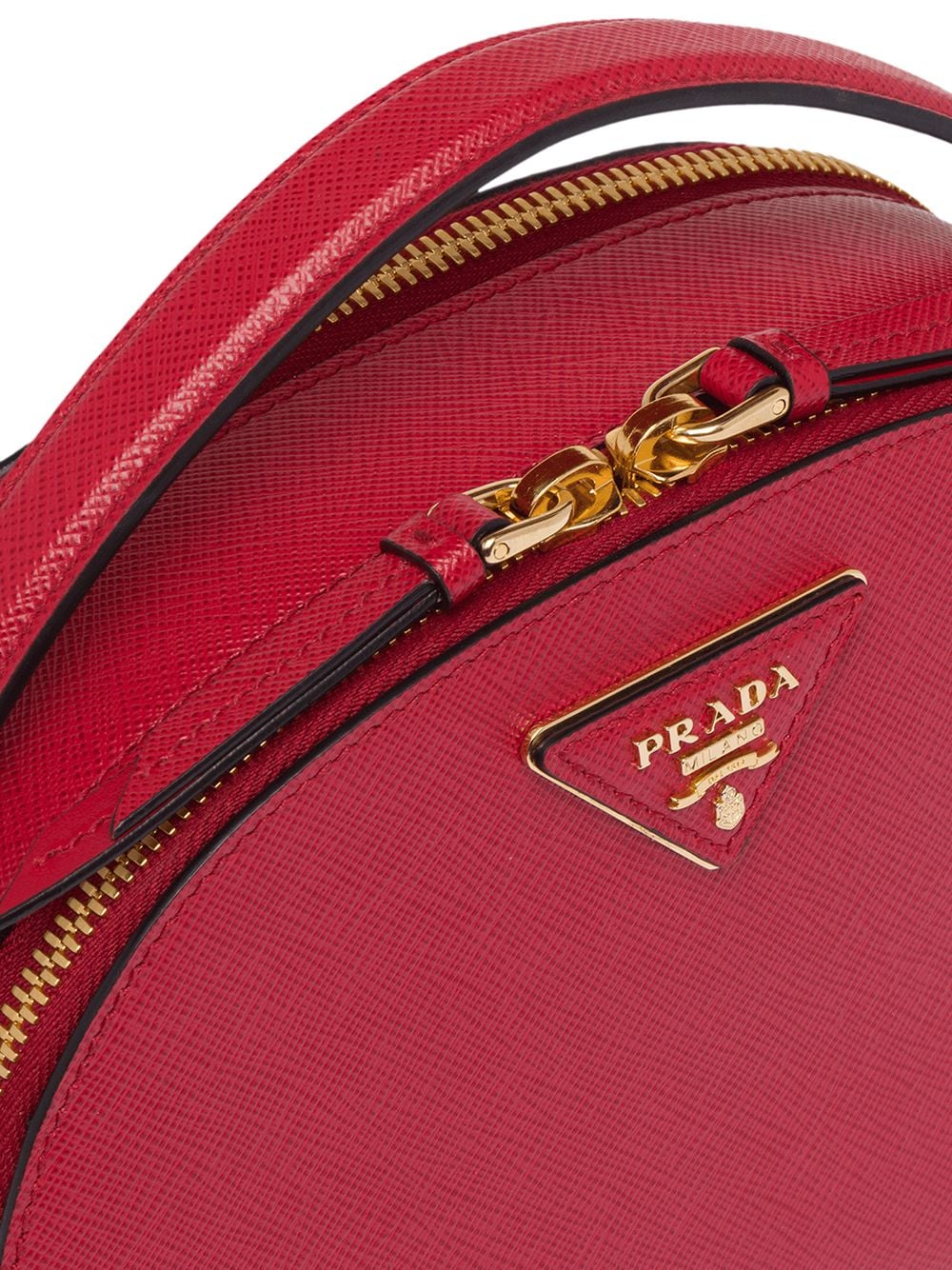 Pra*a small Pra*a spectrum nappa leather bag