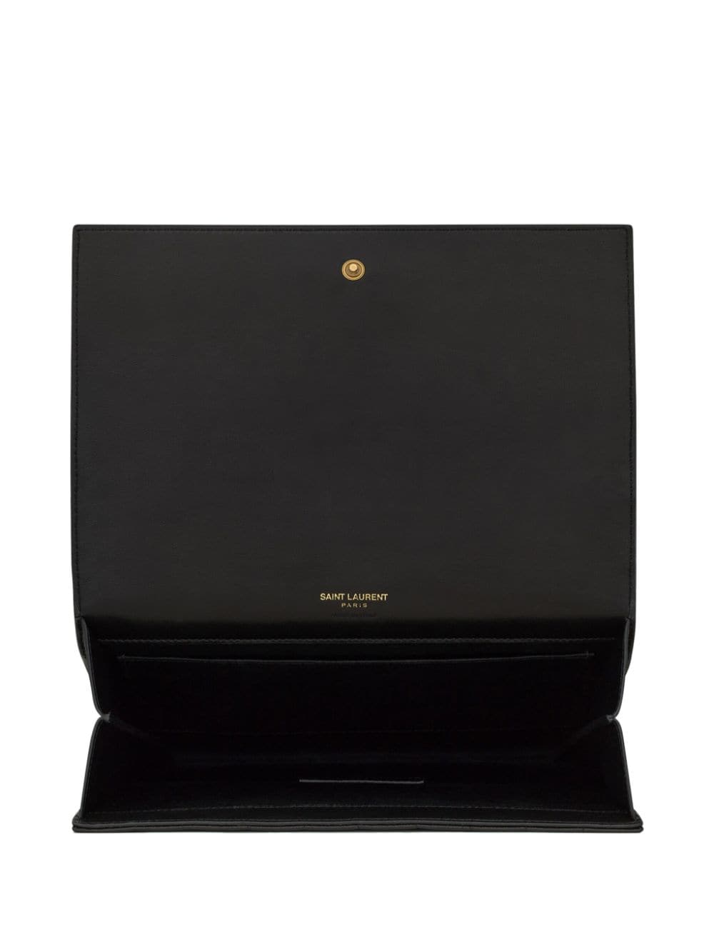 Saint Laurent Cassandre quilted clutch bag