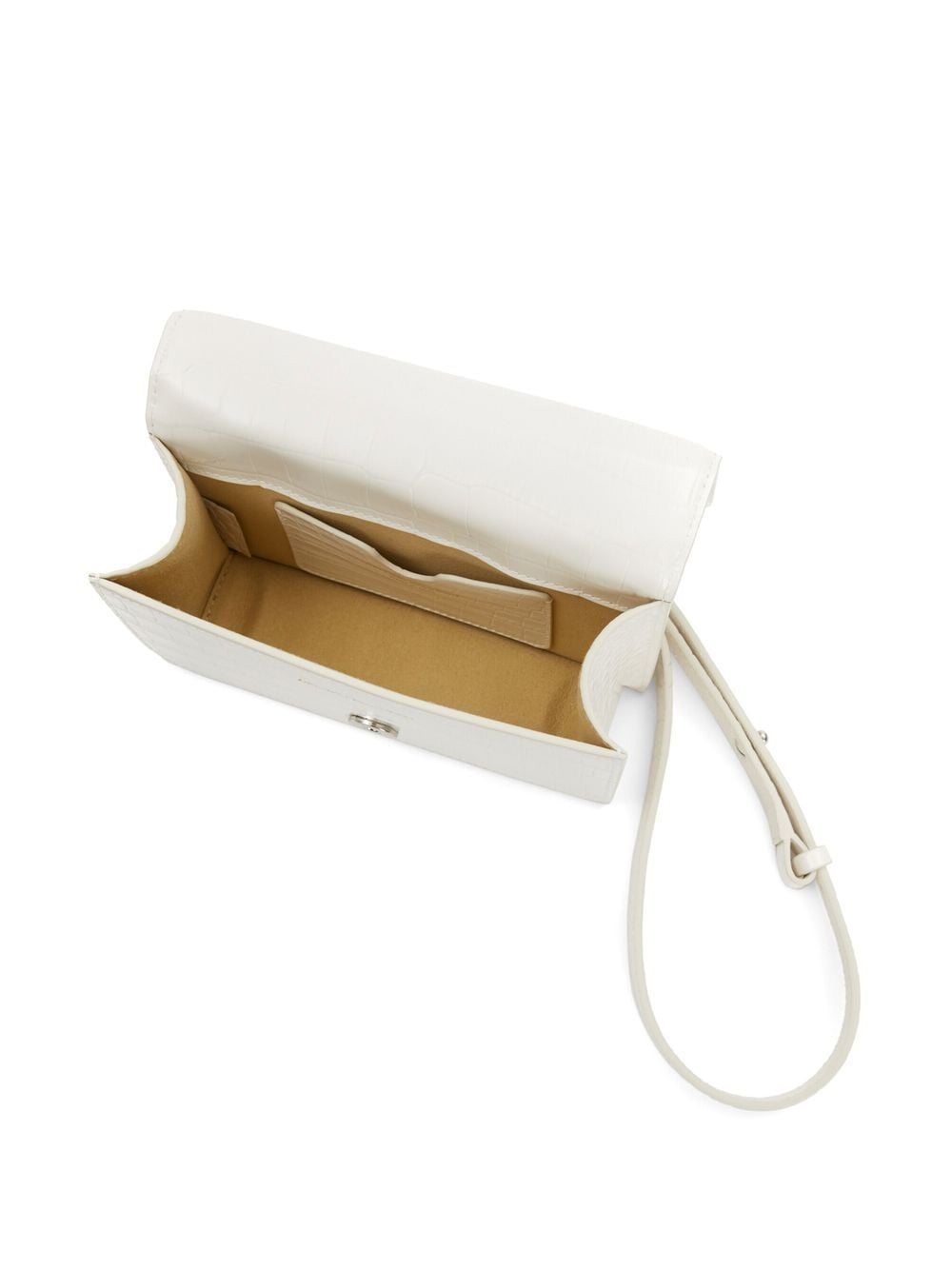 Alexander McQueen leather chain-link crossbody-bag