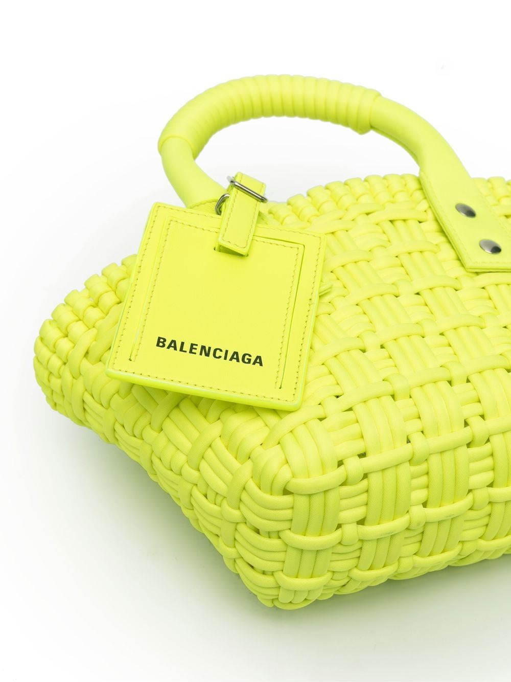 Ba*len*cia*ga xxs bistro basket tote bag
