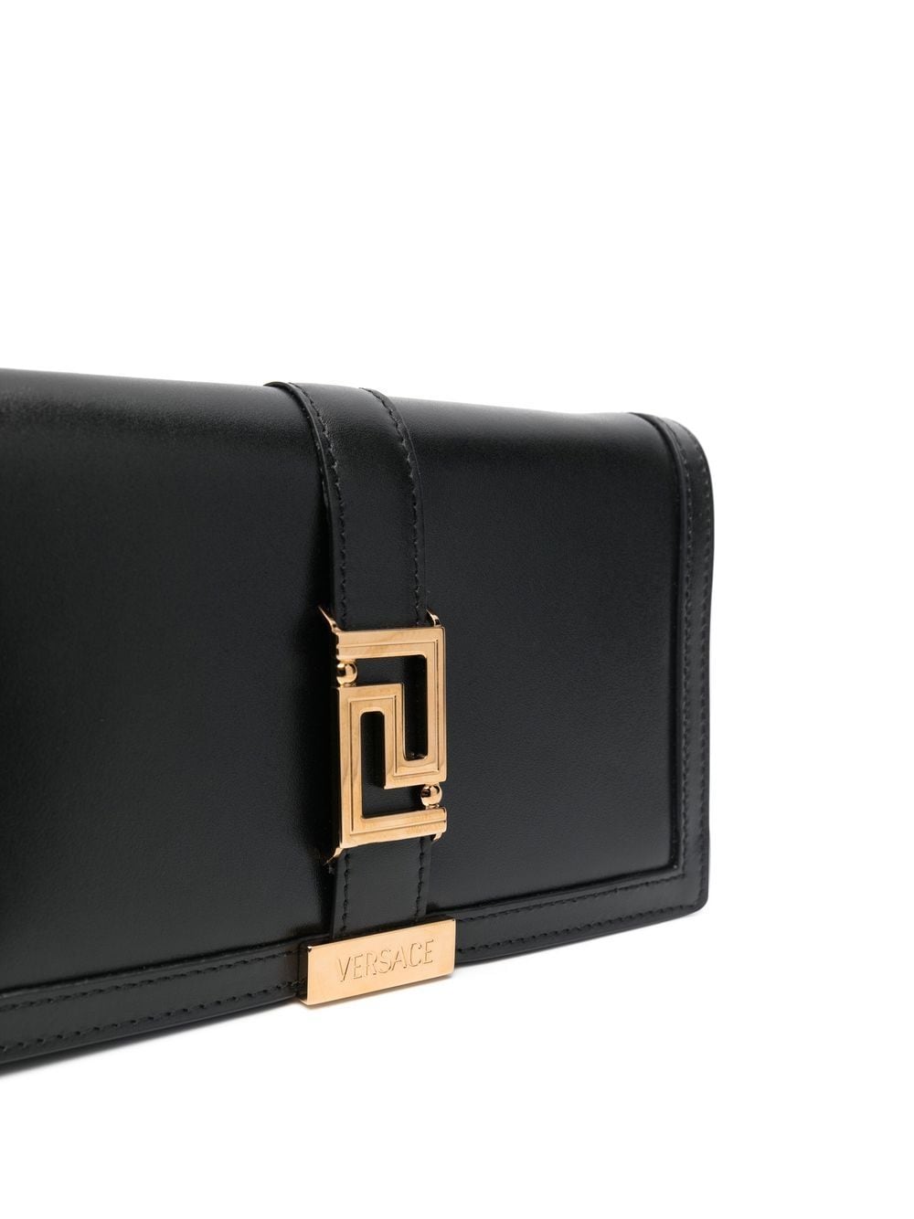 Versace Greca Goddess leather mini bag