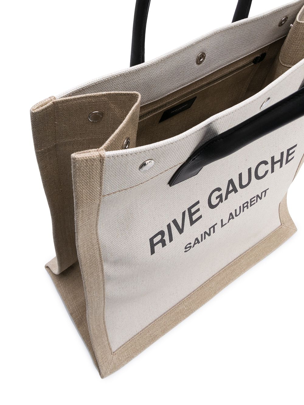 Saint Laurent logo-print tote bag