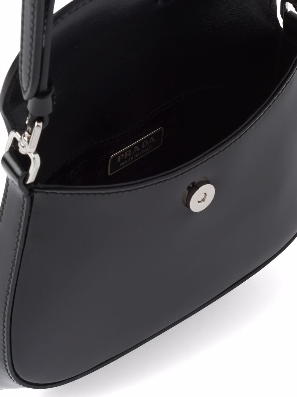 Pra*a cleo logo-plaque crossbody bag