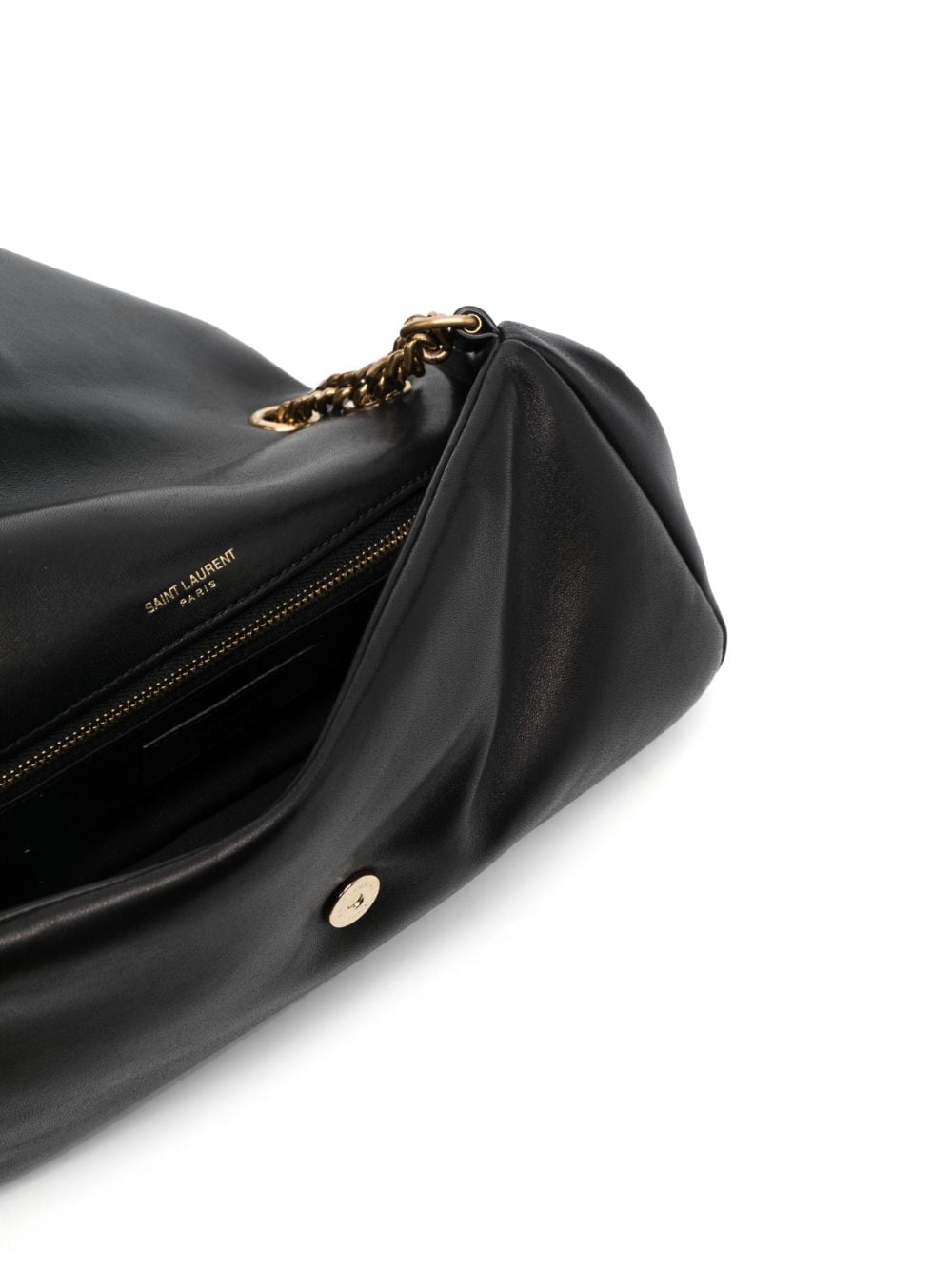 Saint Laurent Calypso logo-plaque shoulder bag