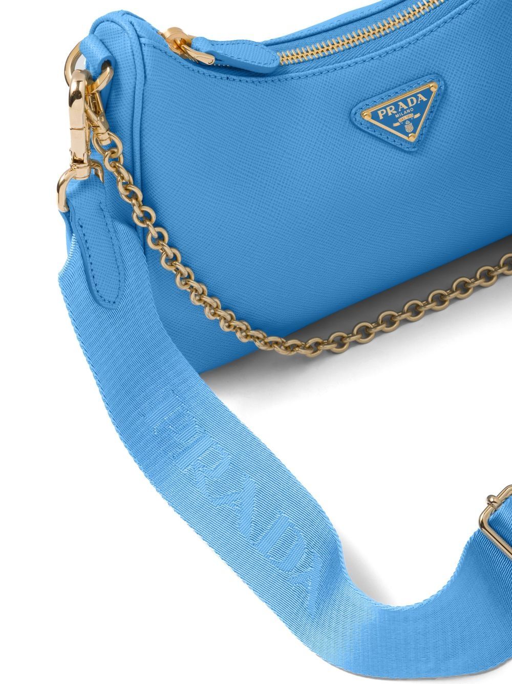 Pra*a re-edition 2005 leather shoulder bag