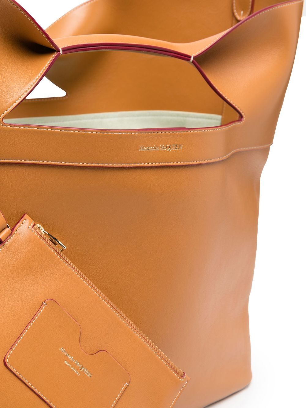 Alexander McQueen The Bow leather tote bag