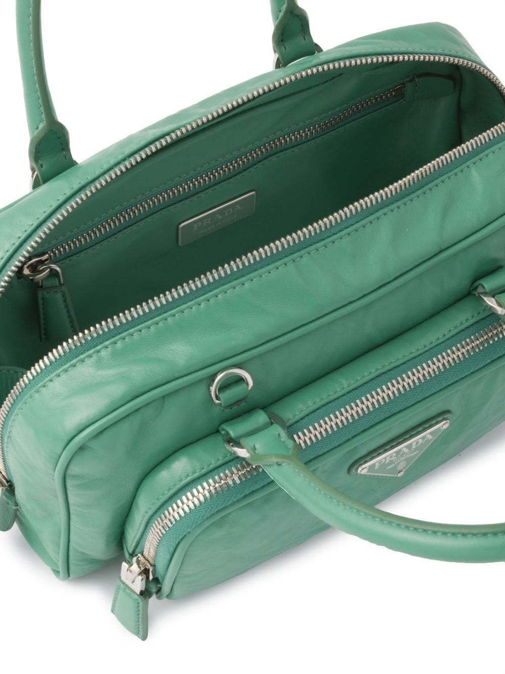 Pra*a leather tote bag