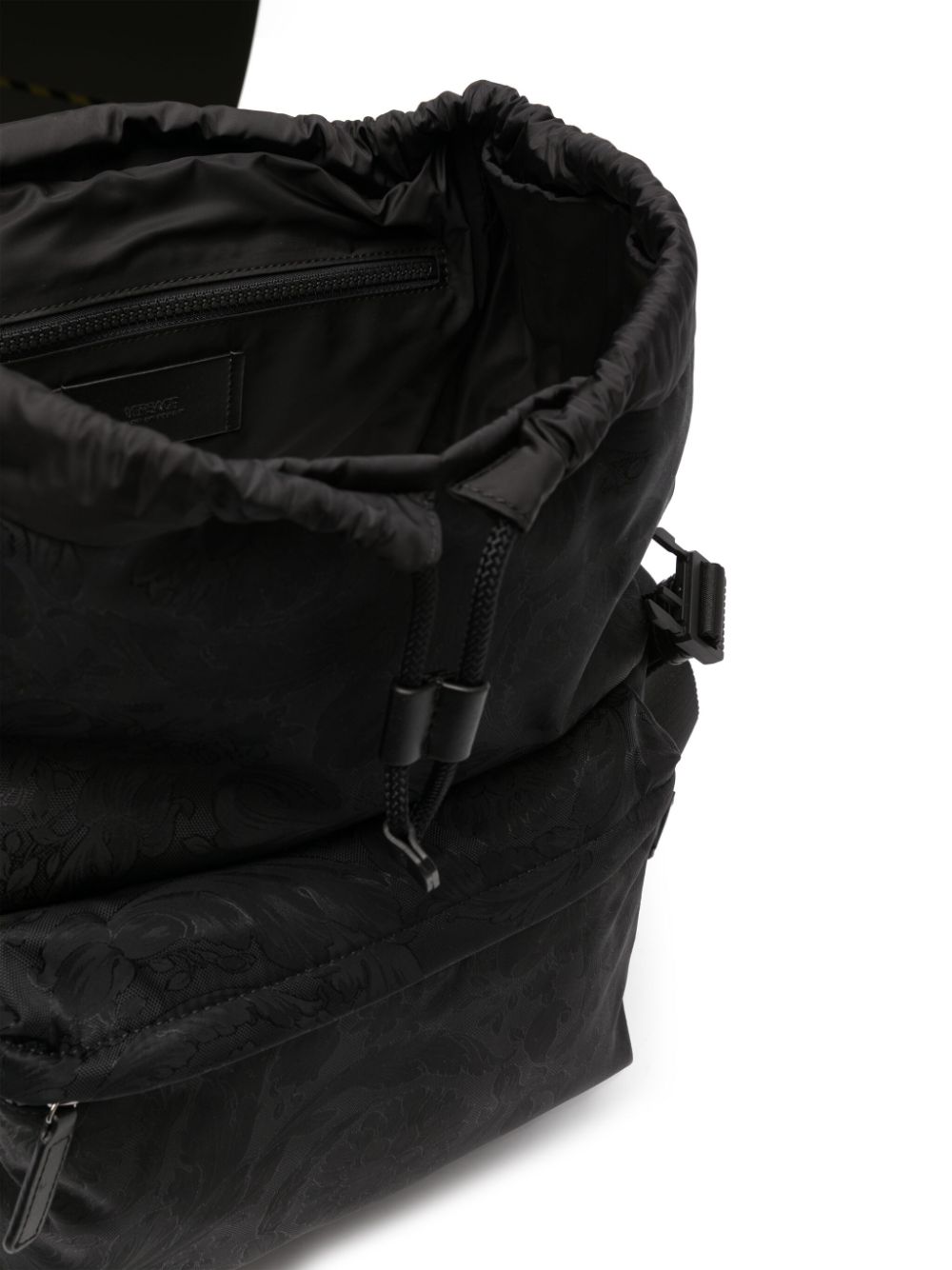 Versace Neo Nylon jacquard backpack