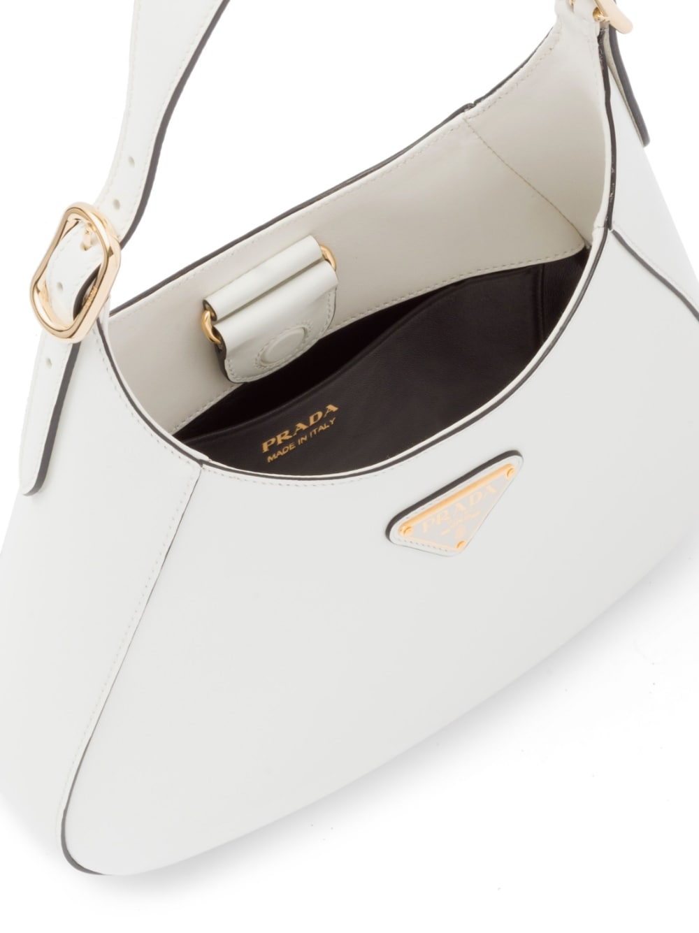 Pra*a leather shoulder bagc
