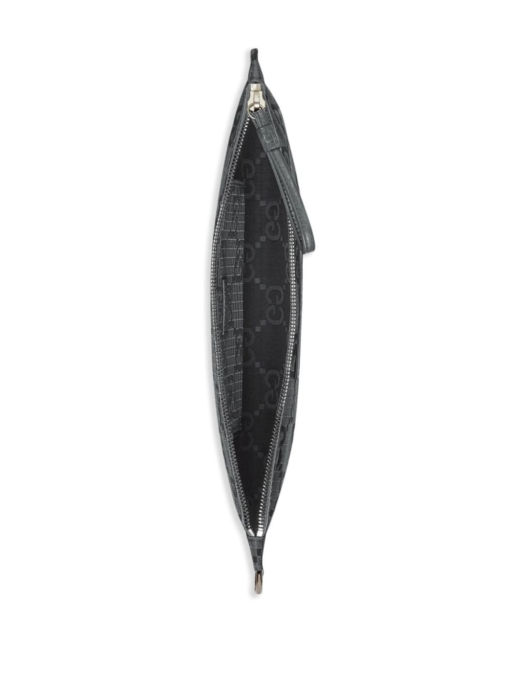 G*u*i gg recycled polyester clutch