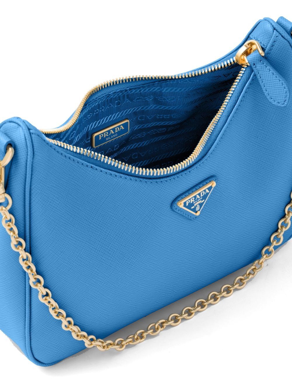Pra*a re-edition 2005 leather shoulder bag