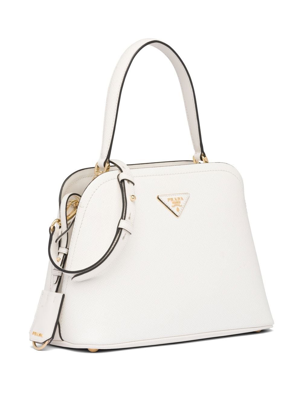 Pra*a medium saffiano leather matinée tote bag