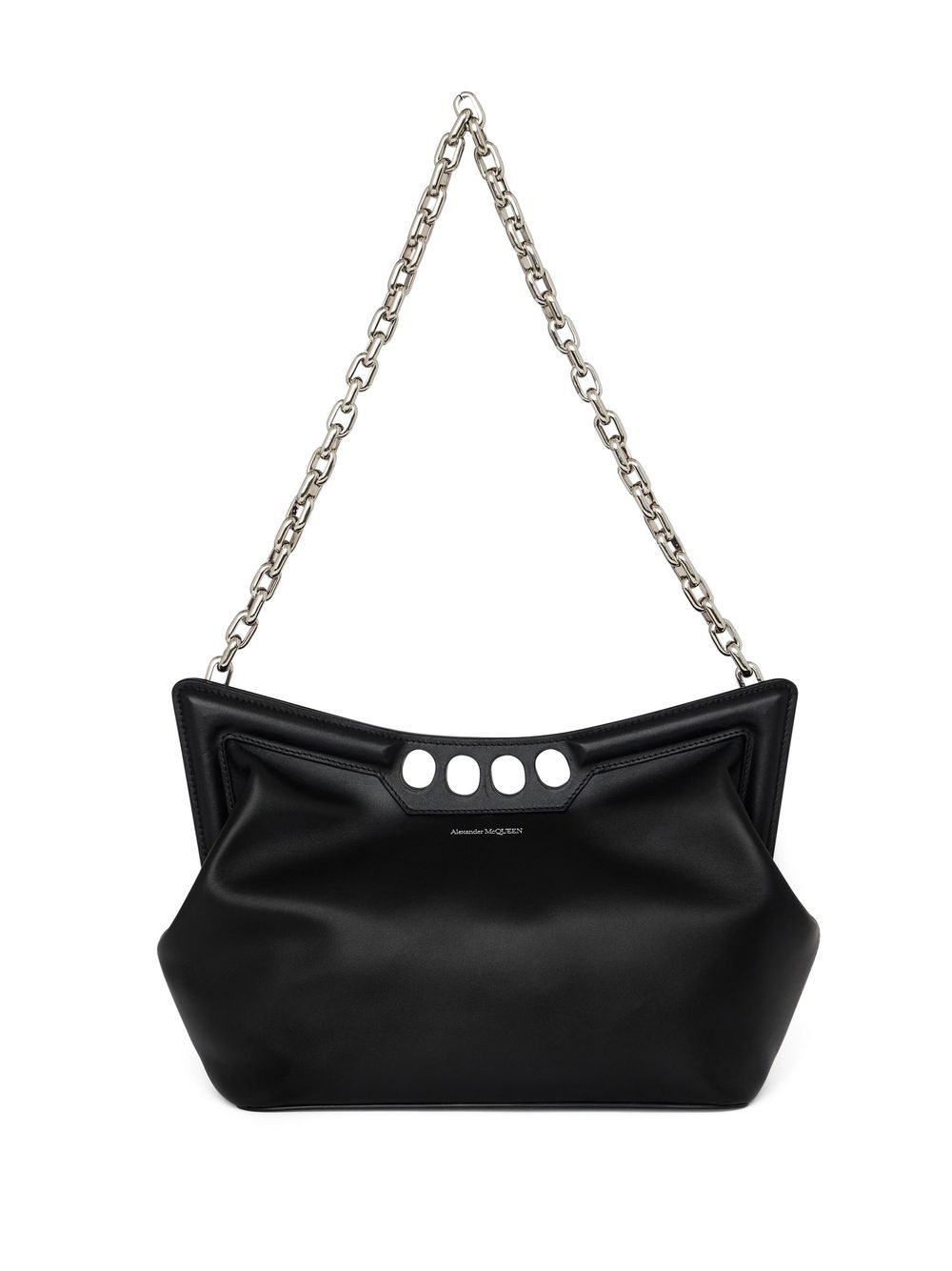 Alexander McQueen The Peak curved tote bag