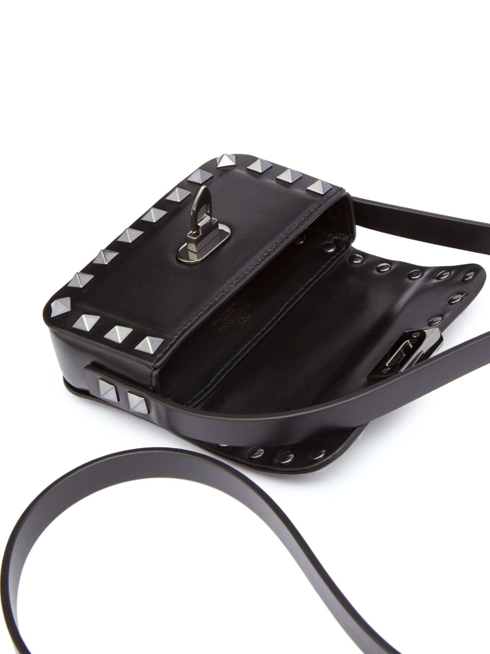 Valentino Garavani micro Rockstud23 leather shoulder bag
